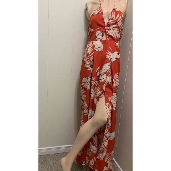 Hot Tropical Spaghetti Strap Jumpsuit/Dress