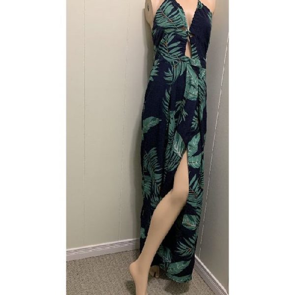 Hot Tropical Spaghetti Strap Jumpsuit/Dress